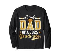 Proud Dad of a 2025 Graduate | Graduation Family Matching Manga Larga