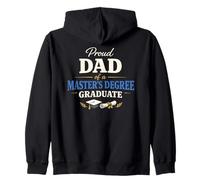 Proud Dad of a Master's Degree Graduate Graduation Sudadera con Capucha