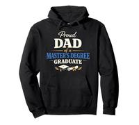 Proud Dad of a Master's Degree Graduate Graduation Sudadera con Capucha