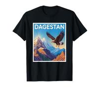 Proud Dagestan Eagle, Dagestani Nature, Dagestan Flag Camiseta