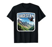 Proud Dagestan Eagle, Dagestani Nature, Dagestan Flag Camiseta