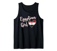 Proud Egyptian Girl Egypt Flag Egyptian Girlfriend Wife Camiseta sin Mangas