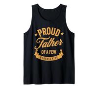 Proud Father of A Few Dumb-Ass Kids Funny Dad Father's Day Camiseta sin Mangas