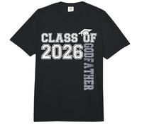 Proud Godfather of A 2026 Graduate Senior Grad Graduation Comfort Colors Adult Heavyweight T-Shirt