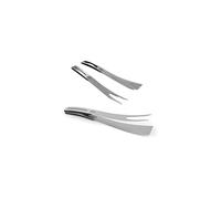 Proud Grill Connect it Magnetic BBQ Tool Set - Set of 2 | Elegant Stainless Steel Design| Spatula and Fork Connect to use as Tongs and Server | P