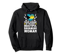 Proud Husband of Beautiful Bahamian Wife Bahamas Flag Sudadera con Capucha