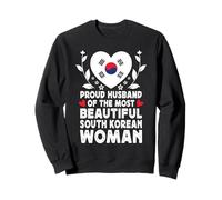 Proud Husband of Beautiful South Korean Wife South Korea Sudadera