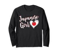 Proud Japanese Girl Japan Flag Japanese Girlfriend Wife Manga Larga