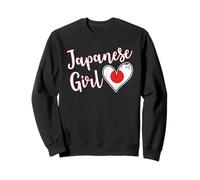 Proud Japanese Girl Japan Flag Japanese Girlfriend Wife Sudadera