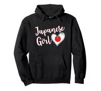 Proud Japanese Girl Japan Flag Japanese Girlfriend Wife Sudadera con Capucha
