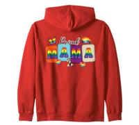 Proud LGBT Mama - Madre Hijo Hija LGBTQ Pride Month Mom Sudadera con Capucha