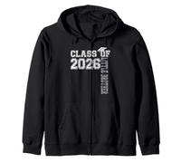 Proud Little Brother of A 2026 Graduate Senior Graduation Sudadera con Capucha