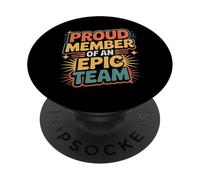 Proud Member of An Epic Team Empleado Apreciación ||- PopSockets PopGrip Adhesivo