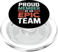 Proud Member of An Epic Team Empleado Apreciación |- PopSockets PopGrip para MagSafe