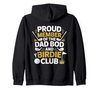 Proud Member of The Dad BOD and Birdie Club Sudadera con Capucha