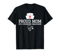 Proud Mom of a Nursing Graduate Nurse Senior 2026 Graduation Camiseta