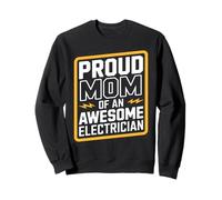 Proud Mom Of An Awesome Electrician Sudadera