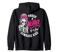 Proud Mother of A Few Dumbass Kids Funny Mom Sudadera con Capucha