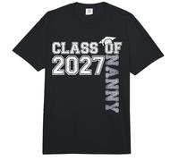 Proud Nanny of A 2027 Graduate Senior 2027 Grad Graduation Comfort Colors Adult Heavyweight T-Shirt