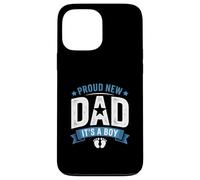Proud New Dad It's a Boy First Time Father Baby Design Carcasa para iPhone 13 Pro Max