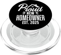 Proud New Homeowner 2025 First Time House Buyer Matching PopSockets PopGrip para MagSafe