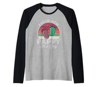 Proud New Pappy It's A Boy Father's Day To Be, regala por primera vez Camiseta Manga Raglan