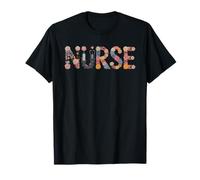 Proud Nurse Life Squad Cottagecore NP ER ICU Escuela de Enfermería Camiseta