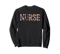 Proud Nurse Life Squad Cottagecore NP ER ICU Escuela de Enfermería Sudadera
