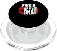 Proud of My DNA Albanian Italian Roots Albania Italy PopSockets PopGrip para MagSafe