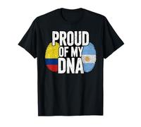 Proud of My DNA Colombian Argentinian Roots Colombia Camiseta