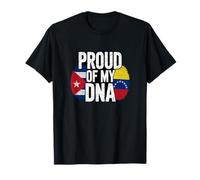 Proud of My DNA Cuban Venezuelan Roots Camiseta