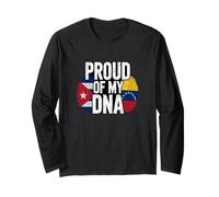 Proud of My DNA Cuban Venezuelan Roots Manga Larga