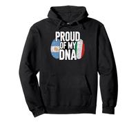 Proud of My DNA Italian Argentinian Roots Italy Argentina Sudadera con Capucha