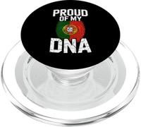Proud of My DNA Portuguese Flag Heritage Portugal Roots PopSockets PopGrip para MagSafe