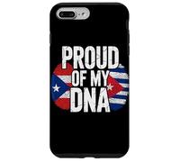 Proud of My DNA Puerto Rican Cuban Roots Carcasa para iPhone 7 Plus/8 Plus