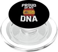 Proud of My DNA Spain Flag Spanish Roots PopSockets PopGrip para MagSafe