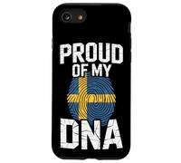 Proud of My DNA Sweden Flag Swedish Roots Carcasa para iPhone SE (2020) / 7/8