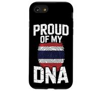 Proud of My DNA Thai Roots Thailand Flag Carcasa para iPhone SE (2020) / 7/8