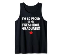 Proud of My Preschool Graduates Graduation Camiseta sin Mangas
