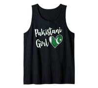Proud Pakistani Girl Pakistan Flag Pakistani Girlfriend Wife Camiseta sin Mangas