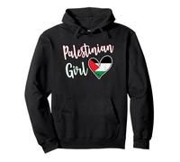 Proud Palestinian Girl Palestine Flag Girlfriend Wife Sudadera con Capucha