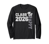Proud Pappy of A 2026 Graduate Senior Pappy Grad Graduation Manga Larga