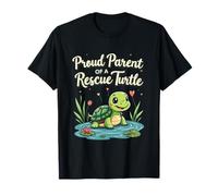 Proud Parent of a Rescue Turtle Cute Animal Lover Camiseta