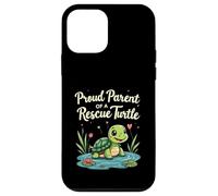 Proud Parent of a Rescue Turtle Cute Animal Lover Carcasa para iPhone 12 mini
