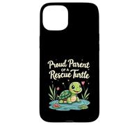 Proud Parent of a Rescue Turtle Cute Animal Lover Carcasa para iPhone 15 Plus