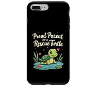 Proud Parent of a Rescue Turtle Cute Animal Lover Carcasa para iPhone 7 Plus/8 Plus