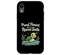 Proud Parent of a Rescue Turtle Cute Animal Lover Carcasa para iPhone XR
