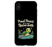 Proud Parent of a Rescue Turtle Cute Animal Lover Carcasa para iPhone XS Max