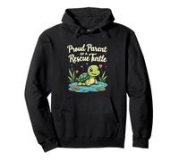 Proud Parent of a Rescue Turtle Cute Animal Lover Sudadera con Capucha