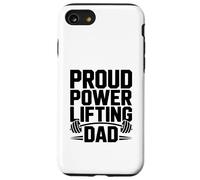 Proud Powerlifting Dad Más Fuerte Apoyo Gimnasio Vida Carcasa para iPhone SE (2020) / 7/8
